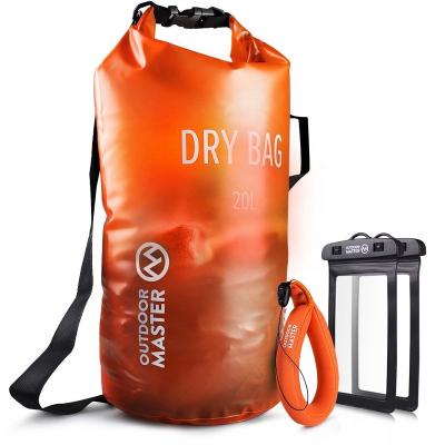 China Fashion Stuff Waterproof Sack Compression Cylinder Desktop Swimming Drying Bag for Beach Kayaking Rafting Boating Hiking Camping and Fishing for sale