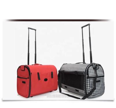 China Other Airline Color Logo Foldable Portable Soft Pet Carrier Approved Custom Dog Cat Travel Bag for sale