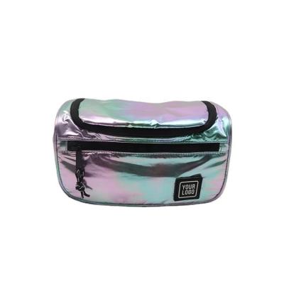 China New Product Casual Hot Travel Makeup Toiletry Metallic Luxury Water Resistant Bags For Women for sale