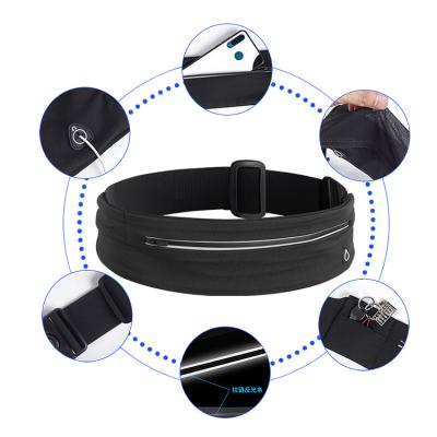 China Anti-theft Fit All Phone Sport Comfortable Waist Pack Custom Hold Belt Bag For Working Traveling Money Belt for sale