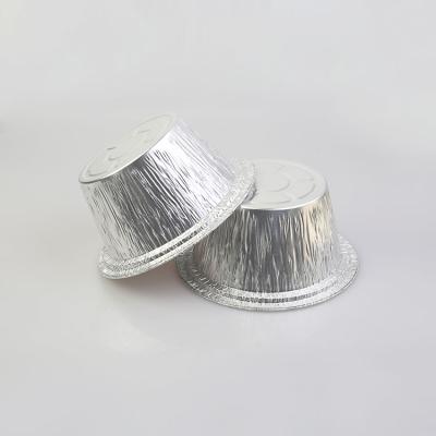 China Factory Price Disposable Foil Food Tray Bake Pan Alimioum 9 Inch Round Pie 10 Foil Container for sale