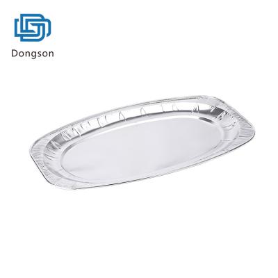 China Factory Made Food Container Factory Made Microwave Food Packaging Rectangle Containers Foil for sale