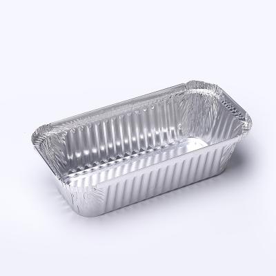 China Disposable Food Wrapping Aluminum Foil Lunch Container For Food Wrapping Quick Trays With Plastic Lid for sale