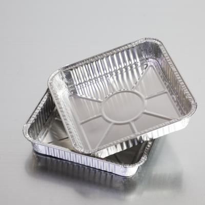 China Disposable Food Wrapping Aluminum Foil Food Container For Food Stall for sale