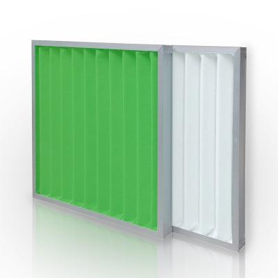 China 2022 Eco-friendly Best Selling High Performance Mother Frame Primary Front Air Filter Pleated Filter for sale