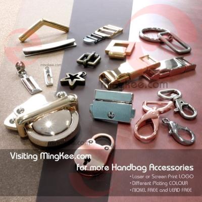 China Home famous brand metal zinc alloy accessories for making bags for sale