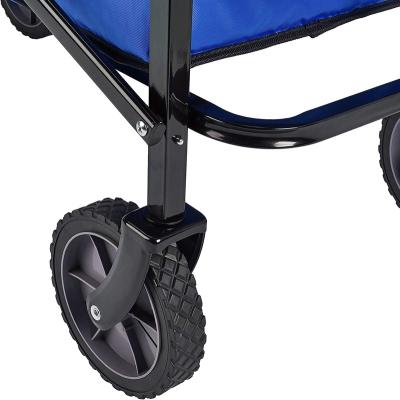 China Outdoor Camping /Shopping/ Fishing Beach /Garden Supermarket Running Hot Sale Universal Push Carts Europe Carts Heavy Duty Folding Trolley Camping Trolley Foldable Cart for sale