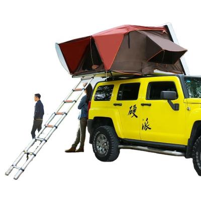 China Outdoor Quick Build Free Open Roof Tent Waterproof Camping 2-3 Persons Extended Type Camping Equipment for sale