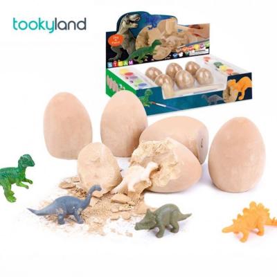 China Amazon Hot selling Dinosaur Digging and Discover Eggs Kit Early Science Educational Toys for Kids Animal for sale