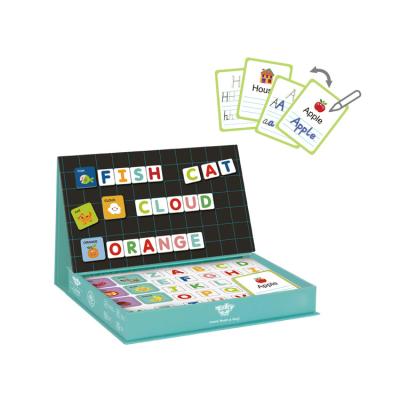 China Magnetic Alphabet puzzle Box educational toy for child 3D puzzle LT643 for sale