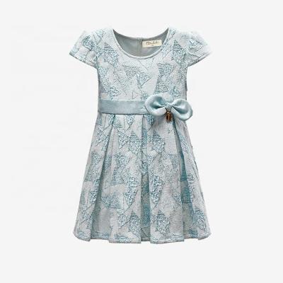 China New Arrival Washable Elegant Jacquard Kids Clothing Ball Gown Wedding Party Girl Dresses for sale