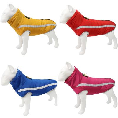 China Large Dog Fleece Coat Pet Fleece Coat Thoughtful Design Outdoor Winter Large Dog Jacket for sale