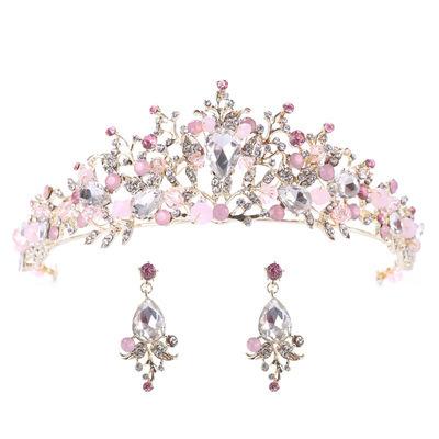 China Popular Rhinestone Hairbands Headband Design Luxury Women Fashion Hair Accessories Forehead Bridal Jewelry for sale