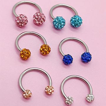 China FASHIONABLE Fake Stainless Sellers Cut Designer Nose Ring for sale