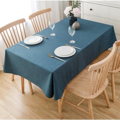 China Hot Sale Waterproof Stain Resistant Tablecloth Nordic Table Cloths Decorative Table Cloths Wholesale for sale