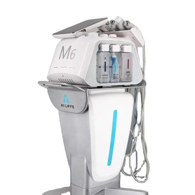 China Skin Tightening Ayj-m6 High Pressure Injection Focused RF Facial Care And Skin Cleaning Instrument for sale