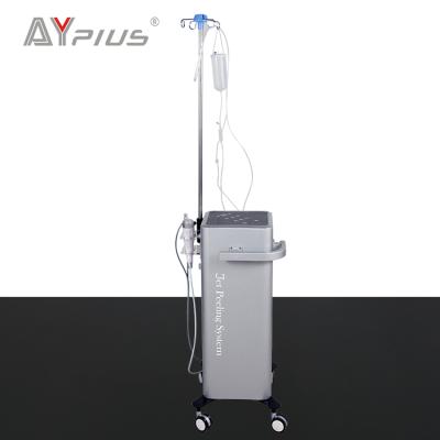 China Pigment Removal AYJ-Y20 (CE) Oxygen Facial Jet System Machine With Water Jet Cold Hanmmer for sale