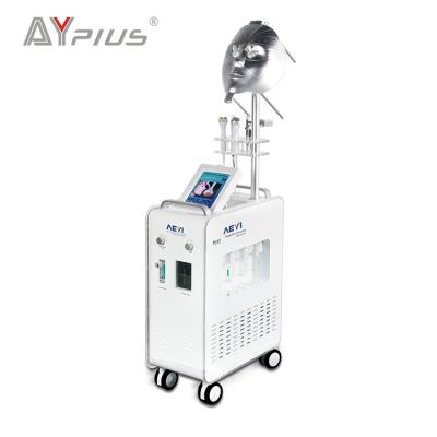 China AYJ-Y80-8 Acne Treatment Oxygen Injection Oxygen Jet Beauty Machine Oxygen Mask Water Jet Skin Machine for sale