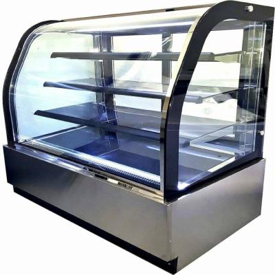 China Hot sale stainless steel cake showcase bakery equipment with CE/ETL for sale