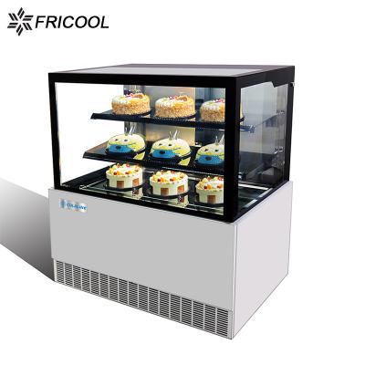 China R134a Ice Cream Cake Display Freezer 450L 220V 50HZ for sale