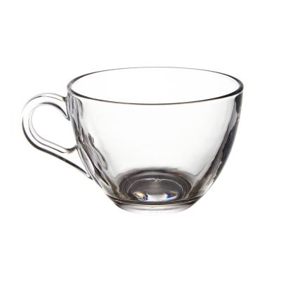 China Viable factory direct coffee cup glass mug 100ML 250ML 300ML for sale