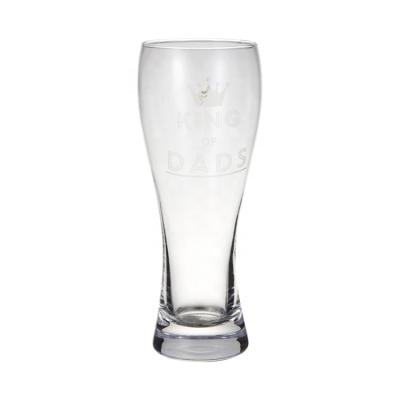 China Custom Logo 300ml 500ml 70ml 1000ml Lead Free Glass Beer Stein Cup Mug With Handle for sale