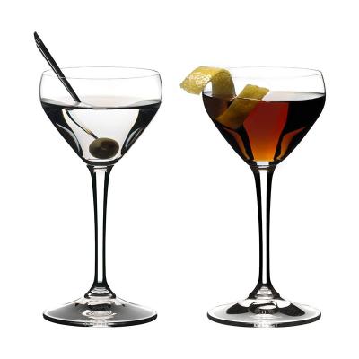 China Long Stem Bar Drinkware Martini Classic Cocktails Glass For Desserts Margaritas for sale