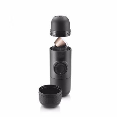 China Hotel Coffee Machine Espresso Coffee Maker Travel Hand Capsule Coffee Portable Outdoor Nespresso for sale