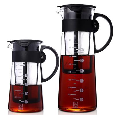 China Sustainable Hot Sale Hand Make Portable Iced Tea Maker Cold Brew Coffee Maker for sale