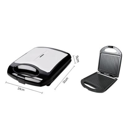 China Mini Breakfast Waffle Machine Kitchen Panini Press Sandwich Maker Non-Stick Coated Baking Maker for sale