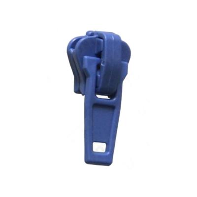 China Factory Sale Plastic Auto Lock Zipper Slider / Vislon Slider Good Quality Customized Puller, Natural / Garment Color Use for sale