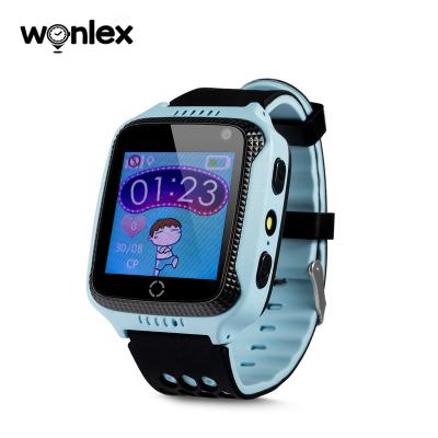 China Wonlex Wifi Kids GPS Watch SOS Button Baby Waterproof Smart Watch with Flashlight for sale