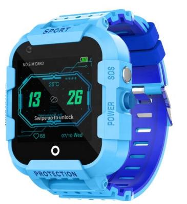 China KT12 Wifi Mode 4G Private Waterproof Video Call Children GPS Watch Kids GPS Watch for sale