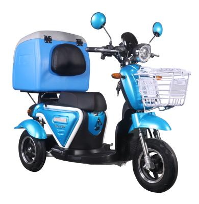 China High End Cargo Delivery Electric Tricycles Food Preservation Cars Refrigerated Food Preservation Trucks Electric Food Delivery Vehicle for sale