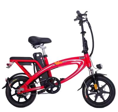 China 2021 New Design 350W Electric Bike Folding Electric Bicycle Folded CLHBC-001 for sale