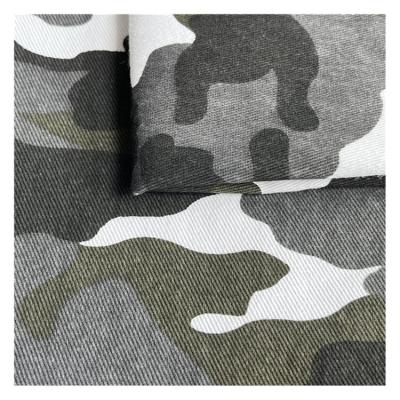 China 100% cotton twill tear-resistant fabric, camouflage print, dye used for pants, coats for sale