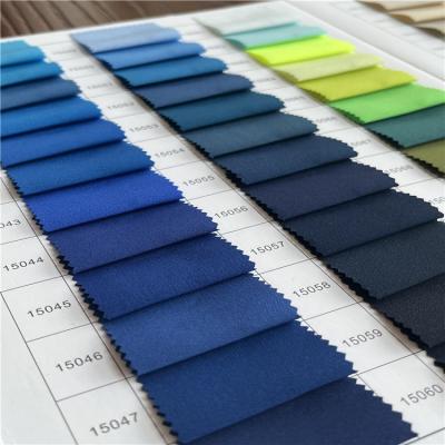 China High quality woven stretch 100D 4 way polyester spandex fabric for quick-drying pants for sale