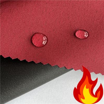 China Fire Retardant High Quality PU Coated 100% Flame Retardant Polyester 300D Oxford Fabric For Bag And Tent for sale