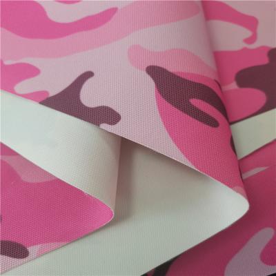 China 600D Waterproof Fabric Digital Printed Oxford PVC Coated Waterproof Fabric For Luggage Tent Baby Car for sale