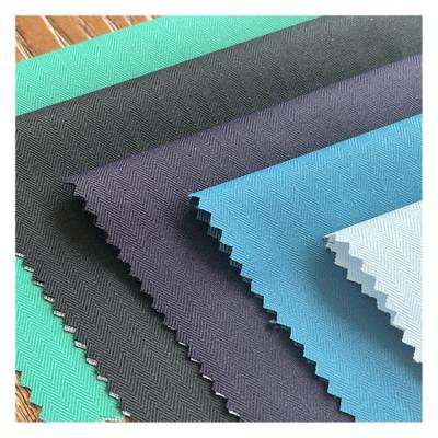 China 75D Waterproof Polyester High Strength Tpu Fabric Waterproof Laminated Polyester Herringbone Fabric for sale