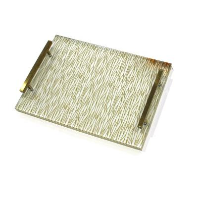 China Factory Wholesale Custom Sabbath Bread Board with 2 Handles Acrylic Lucite Sabbath Bread Board for sale