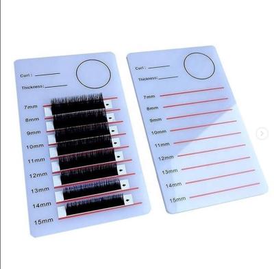 China Factory Customization Acrylic Lash Palette Wick Box and Private Lash Palette Logo for sale