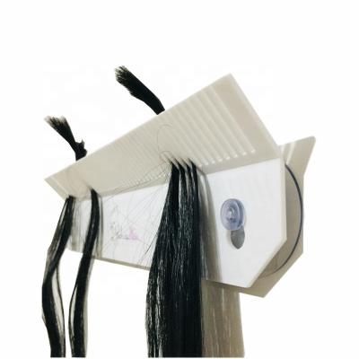 China Wholesale Factory Wall Mount or Cart Hair Extension Show Acrylic Hair Display for sale