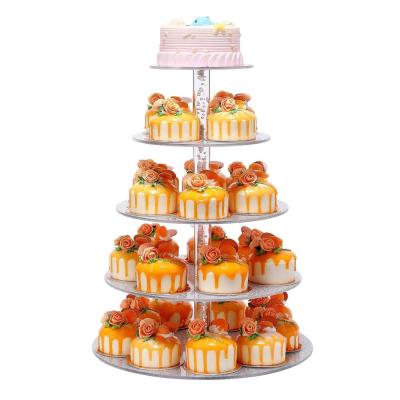 China Custom Acrylic Cake Display Factory Customization Cake Ice Cream Display All Kinds Of Foods Acrylic Display for sale