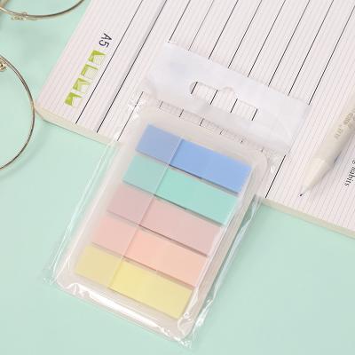 China Transparent Sticky Set of Mini Index Stickers Sticky Note Self Adhesive Clear Color Protective Note for sale