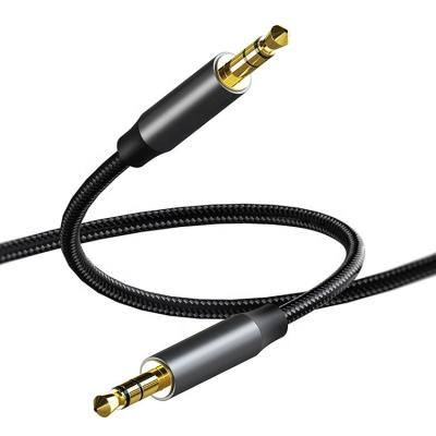 China Aux Cable Jack 3.5Mm Audio Male universal car speaker to aux car adapter audio cable. 3.5mm male stereo for sale