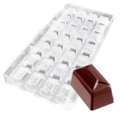 China New Polycarbonate Disposable Custom Chocolate Mold Reusable Polycarbonate Chocolate Mold for sale