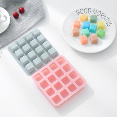 China Viable Custom 16 Tool Forms Handmade DIY Cake Chocolate Silicone Chocolate Baking Molds for sale