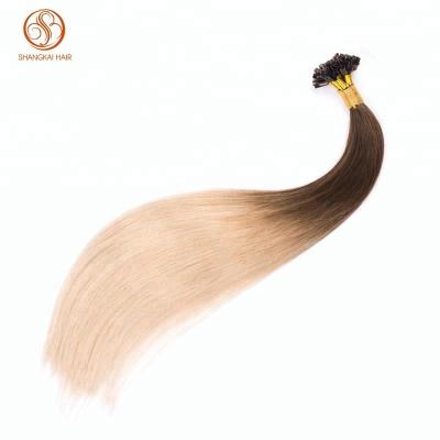 China Silky Straight Wave Prebonded Italian Keratin Hair Hair U Tip Hair Extensions for sale