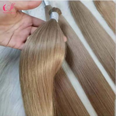 China Straight Top Grade Quality Hair Extensions Double Drawn Hair 100% Volume For Woman for sale